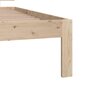 Lovos rėmas, 90x200 cm, pušies medienos masyvas kaina ir informacija | Lovos | pigu.lt