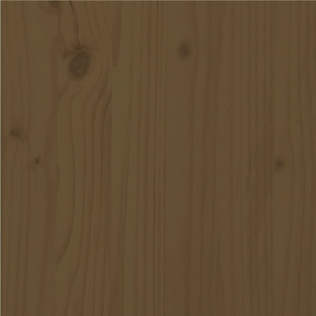 Lovos rėmas, medaus rudas, 150x200cm, medienos masyvas, didelis kaina ir informacija | Lovos | pigu.lt