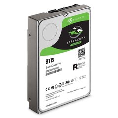 Seagate ST8000DM004 HDD цена и информация | Внутренние жёсткие диски (HDD, SSD, Hybrid) | pigu.lt