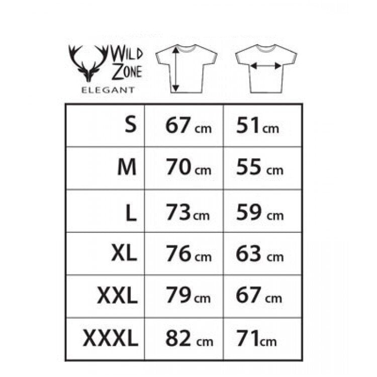 Vyriški marškinėliai su elniu Wildzone цена и информация | Vyriški marškinėliai | pigu.lt