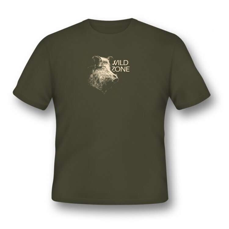 Vyriški marškinėliai su šernu Wildzone kaina ir informacija | Vyriški marškinėliai | pigu.lt