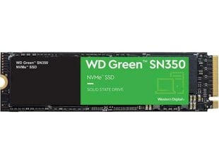 Western Digital Green SN350 240GB PCIe kaina ir informacija | Vidiniai kietieji diskai (HDD, SSD, Hybrid) | pigu.lt