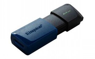 DataTraveler Exodia M, Kingston, 64 GB, 3.2 цена и информация | USB накопители | pigu.lt