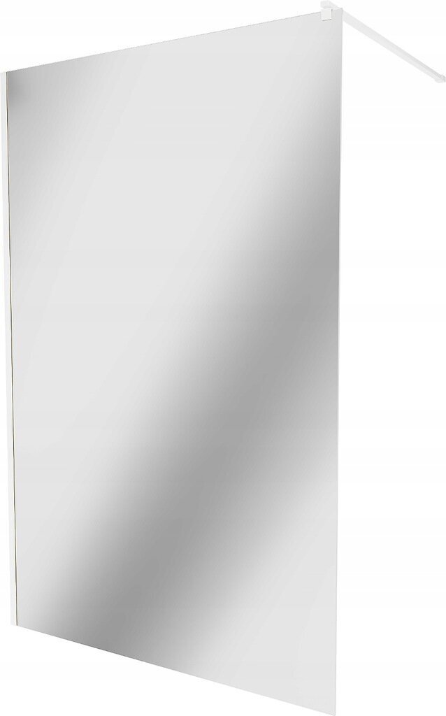 Walk-in dušo sienelė Mexen Kioto, white/veidrodinis stiklas, 70,80,90,100,110,120x200 cm kaina ir informacija | Dušo durys ir sienelės | pigu.lt