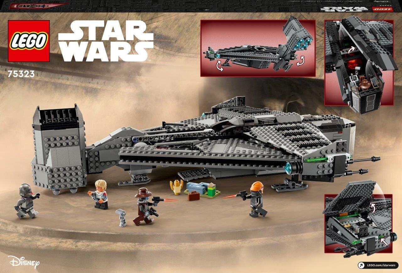 75323 LEGO® Star Wars Justifier kaina ir informacija | Konstruktoriai ir kaladėlės | pigu.lt