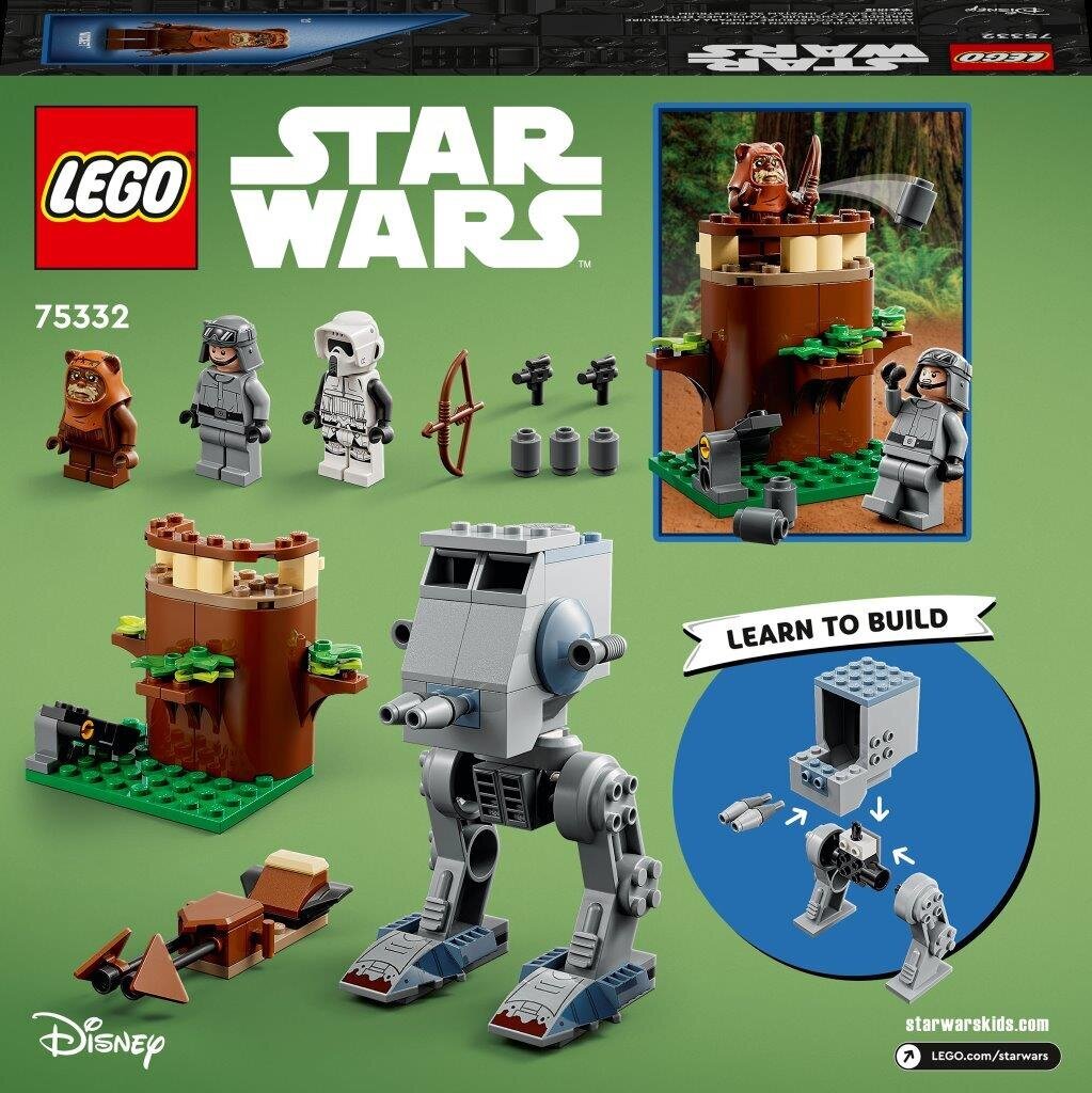 75332 LEGO® Star Wars AT-ST kaina ir informacija | Konstruktoriai ir kaladėlės | pigu.lt