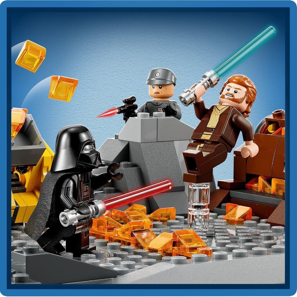 75334 LEGO® Star Wars Obi-Wan Kenobi prieš Darth Vader цена и информация | Konstruktoriai ir kaladėlės | pigu.lt