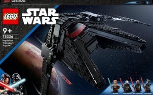 75336 LEGO® Star Wars™ Транспортный корабль инквизиторов «Scythe™» цена и информация | Конструкторы и кубики | pigu.lt