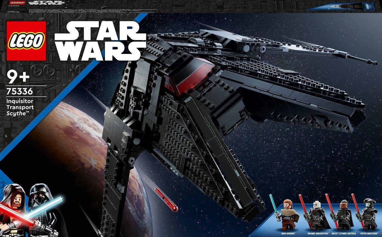75336 LEGO® Star Wars Inkvizitorių transportinis „Scythe“ kaina ir informacija | Konstruktoriai ir kaladėlės | pigu.lt