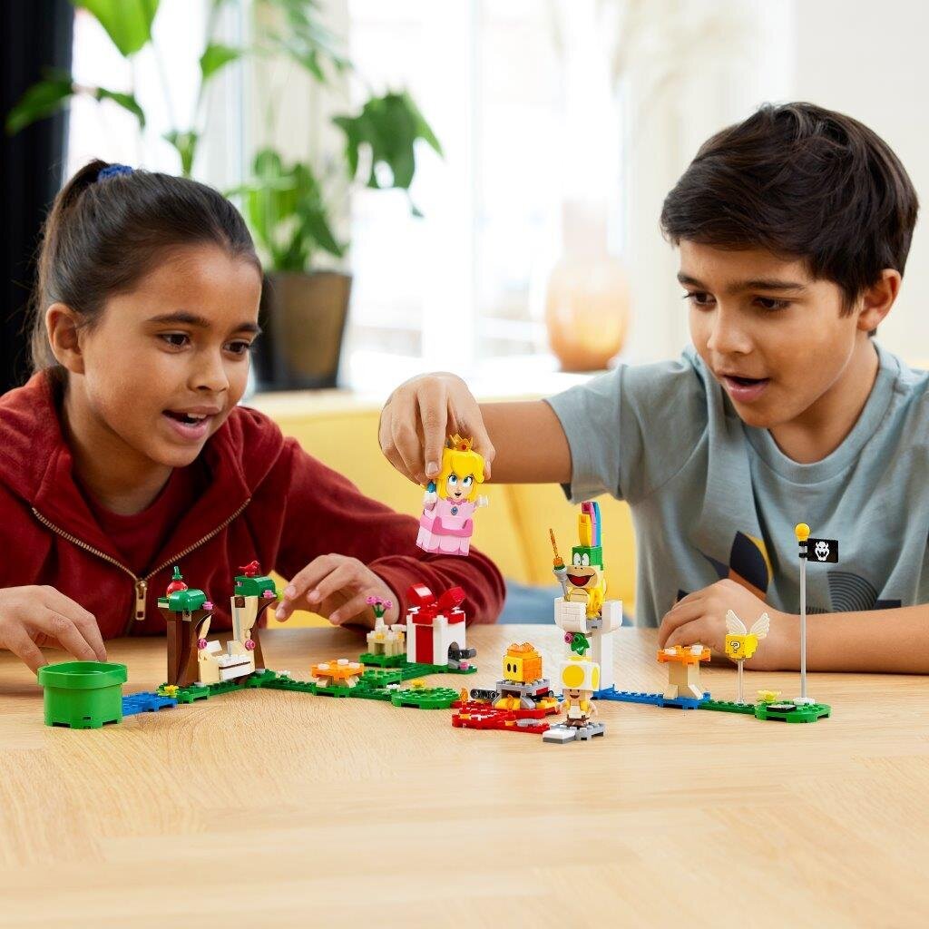 71403 LEGO® Super Mario Nuotykių su Persikute pradinis rinkinys kaina ir informacija | Konstruktoriai ir kaladėlės | pigu.lt