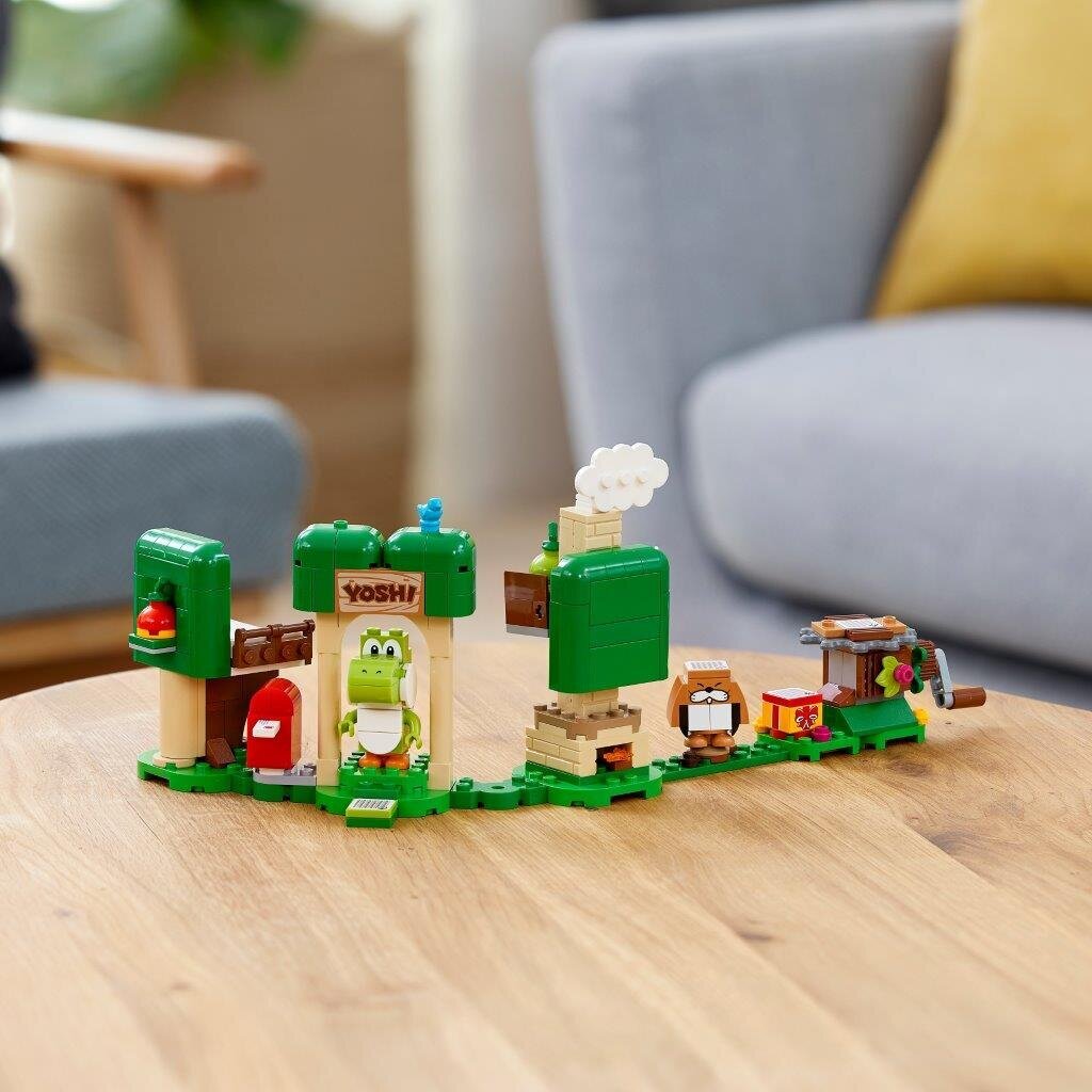 71406 LEGO® Super Mario Yoshi dovanų namelio papildomas rinkinys kaina ir informacija | Konstruktoriai ir kaladėlės | pigu.lt