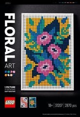 31207 LEGO® Art-Цветочное искусство цена и информация | Конструкторы и кубики | pigu.lt