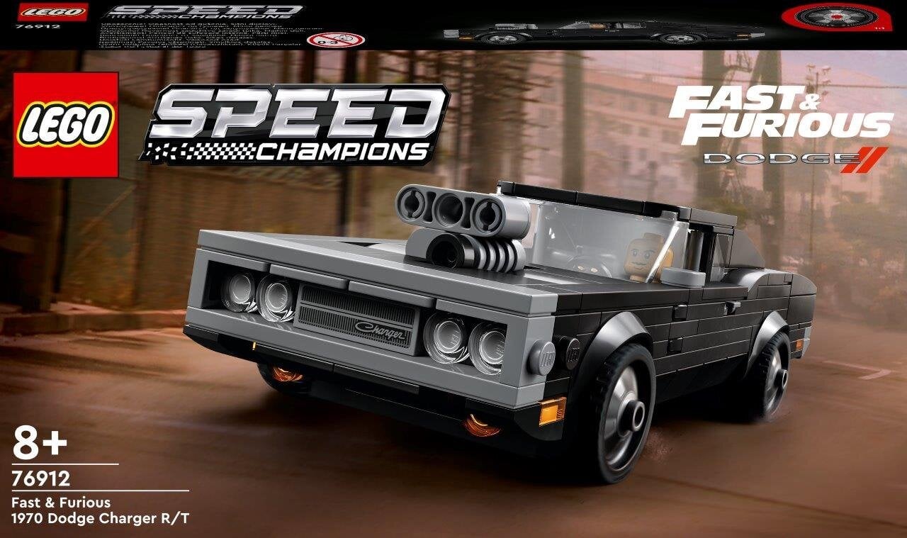 76912 LEGO® Speed Champions „Fast & Furious 1970 Dodge Charger R/T“ цена |  pigu.lt