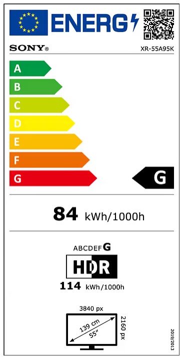Sony XR55A95KAEP kaina ir informacija | Televizoriai | pigu.lt