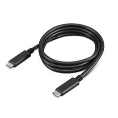 Lenovo USB-C, 1 m kaina ir informacija | Kabeliai ir laidai | pigu.lt