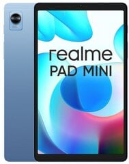 Realme Pad Mini LTE 4/64GB Blue цена и информация | Планшеты | pigu.lt