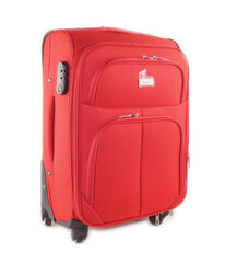 Маленький чемодан Vado 214 S красный цена и информация | Чемоданы, дорожные сумки | pigu.lt