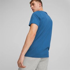 Marškinėliai vyrams Puma Essentials 58675919, mėlyni kaina ir informacija | Vyriški marškinėliai | pigu.lt