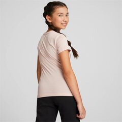 Marškinėliai vaikams Puma Kids 58702947, rusvi kaina ir informacija | Marškinėliai mergaitėms | pigu.lt