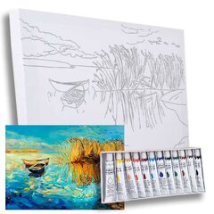 Набор художников "Лодки" 30х20см. цена и информация | Принадлежности для рисования, лепки | pigu.lt