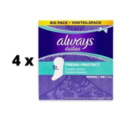 Higieniniai įklotai Always Normal, 60 vnt. x 4 vnt. kaina ir informacija | Tamponai, higieniniai paketai, įklotai | pigu.lt