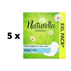 Higieniniai įklotai Naturella Light Camomile , 100 vnt. x 5 vnt. pakuotė kaina ir informacija | Naturella Asmens higienai | pigu.lt