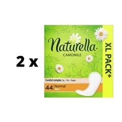 Салфетки гигиенические Naturella Ромашка Нормальная, 44 шт. x 2 шт. упаковка цена и информация | Тампоны, гигиенические прокладки для критических дней, ежедневные прокладки | pigu.lt