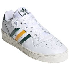 Adidas Rivalry Low Shoes White Leather 41 1/3 цена и информация | Спортивная обувь, кроссовки для женщин | pigu.lt