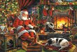 TREFL medinė dėlionė Kalėdų vakaras, 500+1 detalių kaina ir informacija | Dėlionės (puzzle) | pigu.lt
