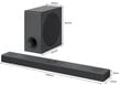 LG 3.1.3 Dolby Atmos Soundbar S80QY.DEUSLLK цена и информация | Namų garso kolonėlės ir Soundbar sistemos | pigu.lt