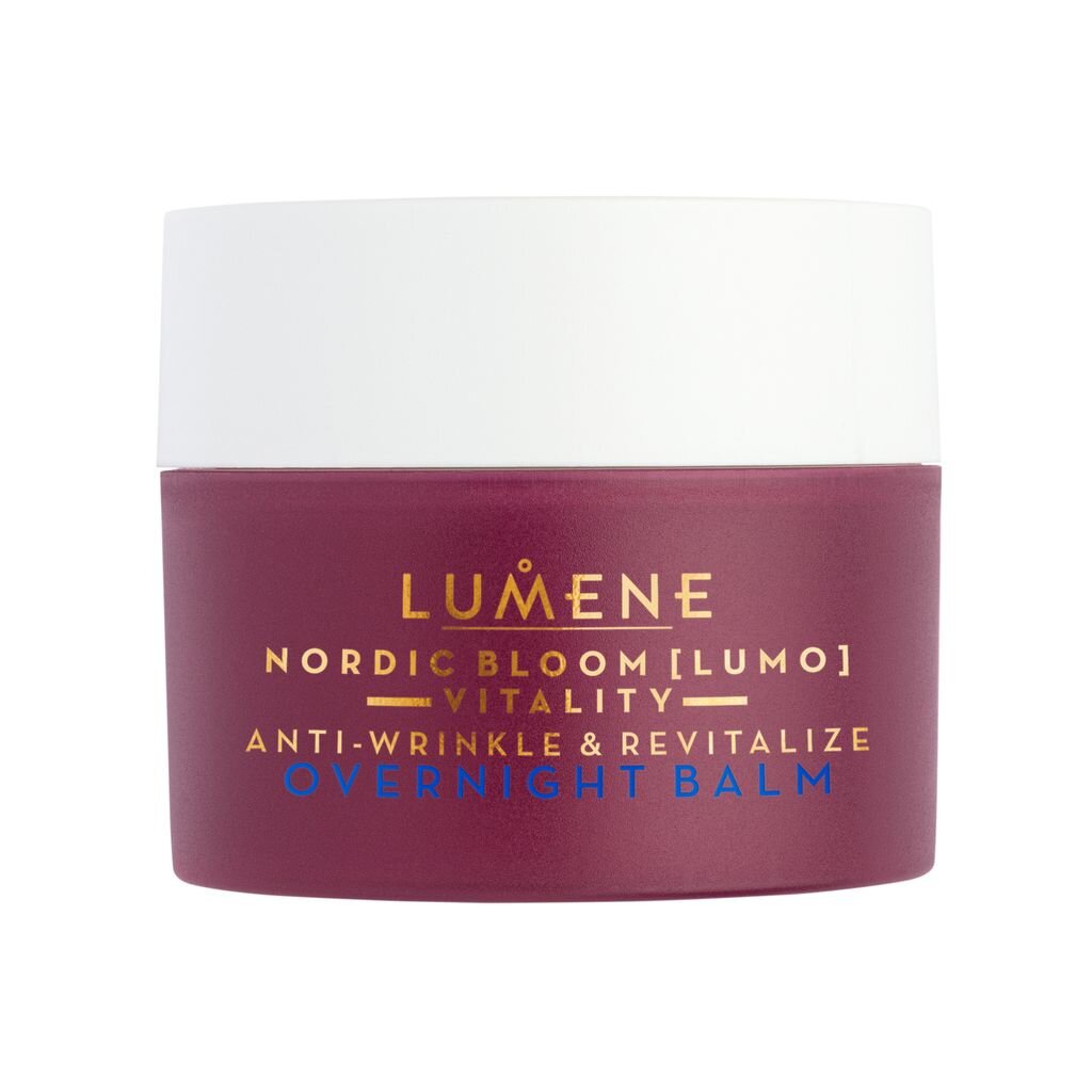 Naktinis balzamas Lumene Nordic Bloom Vitality Anti-Wrinkle & Revitalize 50 ml kaina ir informacija | Veido kremai | pigu.lt