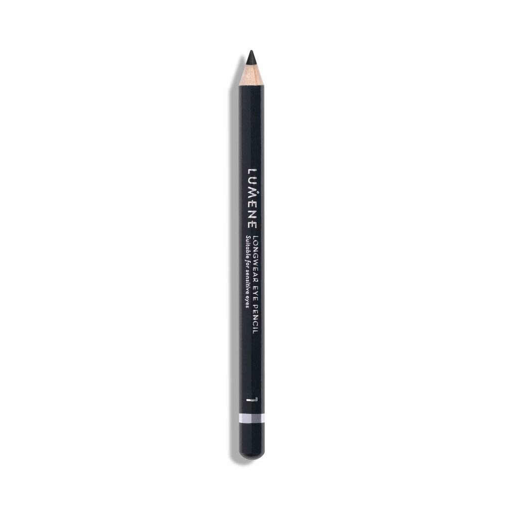 Akių pieštukas Lumene Longwear 1.4 g, 1 Black цена и информация | Akių šešėliai, pieštukai, blakstienų tušai, serumai | pigu.lt