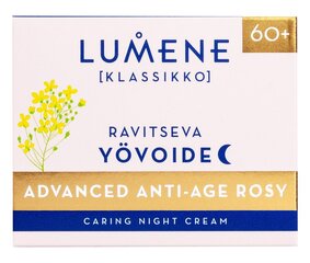 Ночной крем для лица Lumene Klassikko Advanced Anti-Age Rosy Caring 50 мл цена и информация | Кремы для лица | pigu.lt