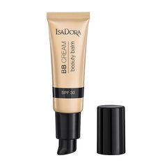 BB kremas Isadrora Beauty Balm SPF30 30 ml, 40 Warm Linen kaina ir informacija | Makiažo pagrindai, pudros | pigu.lt