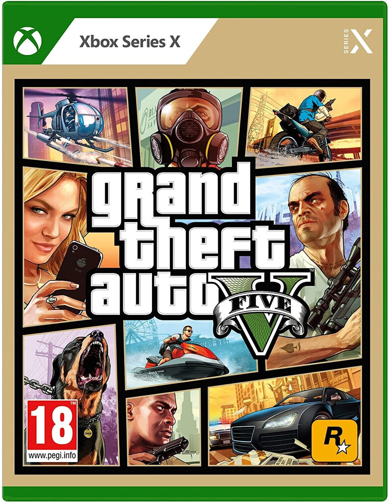 Grand Theft Auto V Xbox Series X kaina ir informacija | Kompiuteriniai žaidimai | pigu.lt