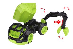 Игрушечный самосвал TechnoK, зеленый цена и информация | Игрушки для мальчиков | pigu.lt