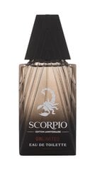 Tualetinis vanduo Scorpio Unlimited Anniversary Edition EDT vyrams, 75 ml kaina ir informacija | Kvepalai vyrams | pigu.lt