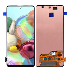 Дисплей Samsung A515 A51 с сенсорным экраном оригинал Black (service pack) цена и информация | Запчасти для телефонов и инструменты для их ремонта | pigu.lt
