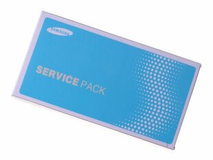 Дисплей Samsung A515 A51 с сенсорным экраном оригинал Black (service pack) цена и информация | Запчасти для телефонов и инструменты для их ремонта | pigu.lt