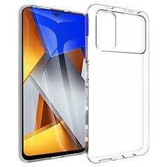 Mocco Ultra Back Case 1 mm Silicone Case for Xiaomi Poco M4 Pro 4G Transparent kaina ir informacija | Telefono dėklai | pigu.lt