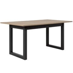 Обеденный стол Denver, коричневый цена и информация | Кухонные и обеденные столы | pigu.lt