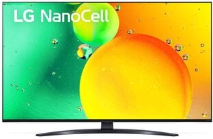 LG 65NANO763QA kaina ir informacija | Televizoriai | pigu.lt