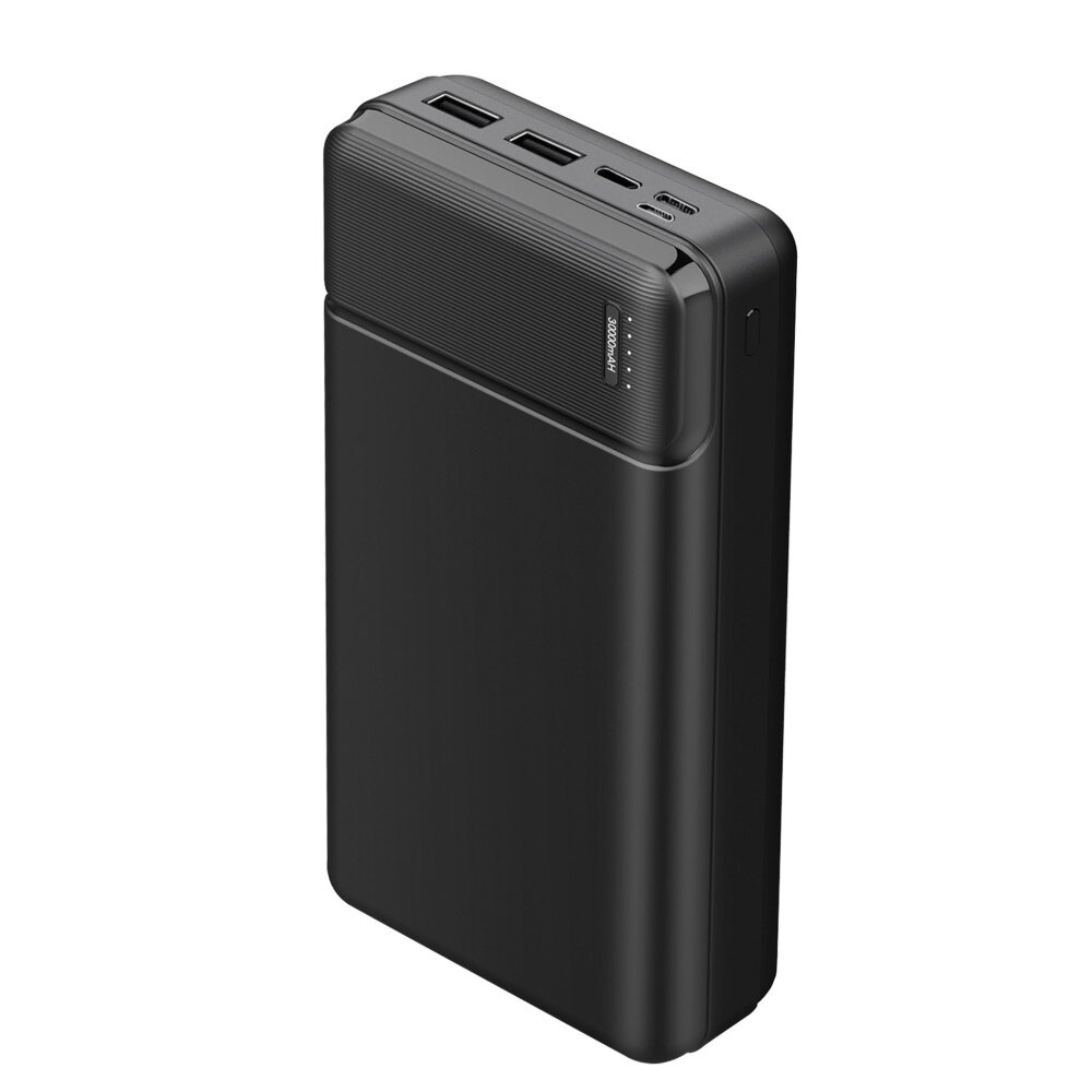 Maxlife Power Bank MXPB-01 30000 mAh, juodas цена и информация | Atsarginiai maitinimo šaltiniai (power bank) | pigu.lt