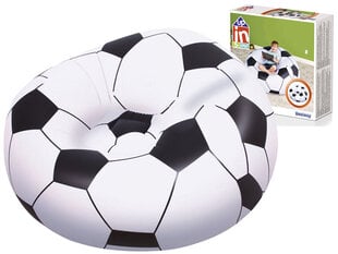 Надувное кресло Bestway "Футбольный мяч" цена и информация | Надувные и пляжные товары | pigu.lt