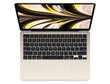 Apple MacBook Air 13” Apple M2 8/256GB Starlight RUS MLY13RU/A kaina ir informacija | Nešiojami kompiuteriai | pigu.lt