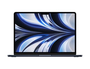 Apple MacBook Air 13” Apple M2 8/256GB Midnight/SWE MLY33KS/A цена и информация | Apple Ноутбуки, аксессуары | pigu.lt