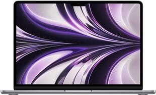 Apple MacBook Air 13” Apple M2 8/512GB /Space Grey/RUS MLXX3RU/A kaina ir informacija | Nešiojami kompiuteriai | pigu.lt