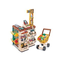 Parduotuvė su vežimėliu ir kitais priedais kaina ir informacija | Lavinamieji žaislai | pigu.lt