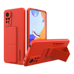 Wozinsky Kickstand Case skirtas Xiaomi Poco X4 Pro 5G, raudonas kaina ir informacija | Telefono dėklai | pigu.lt