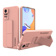 Wozinsky Kickstand Case skirtas Xiaomi Poco X4 Pro 5G, rožinis kaina ir informacija | Telefono dėklai | pigu.lt